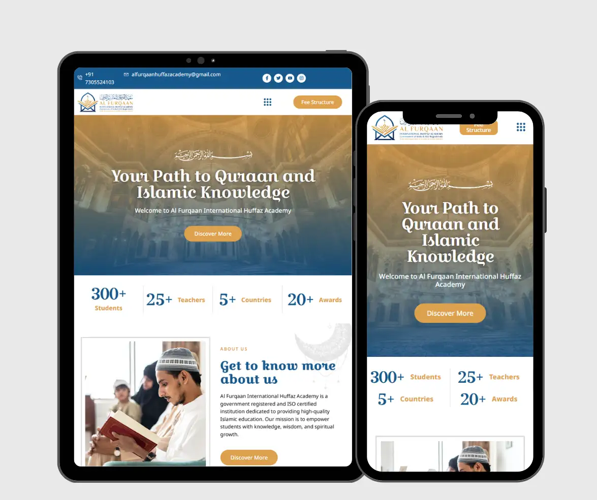 Al Furqaan Huffaz Academy — CASE STUDY - 3
