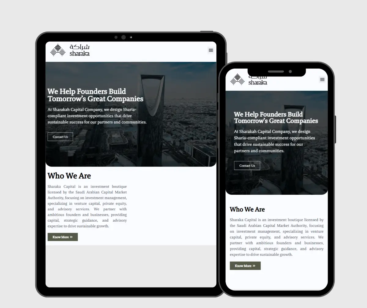Building a Modern Digital Presence for a Financial Investment Firm in Riyadh-1