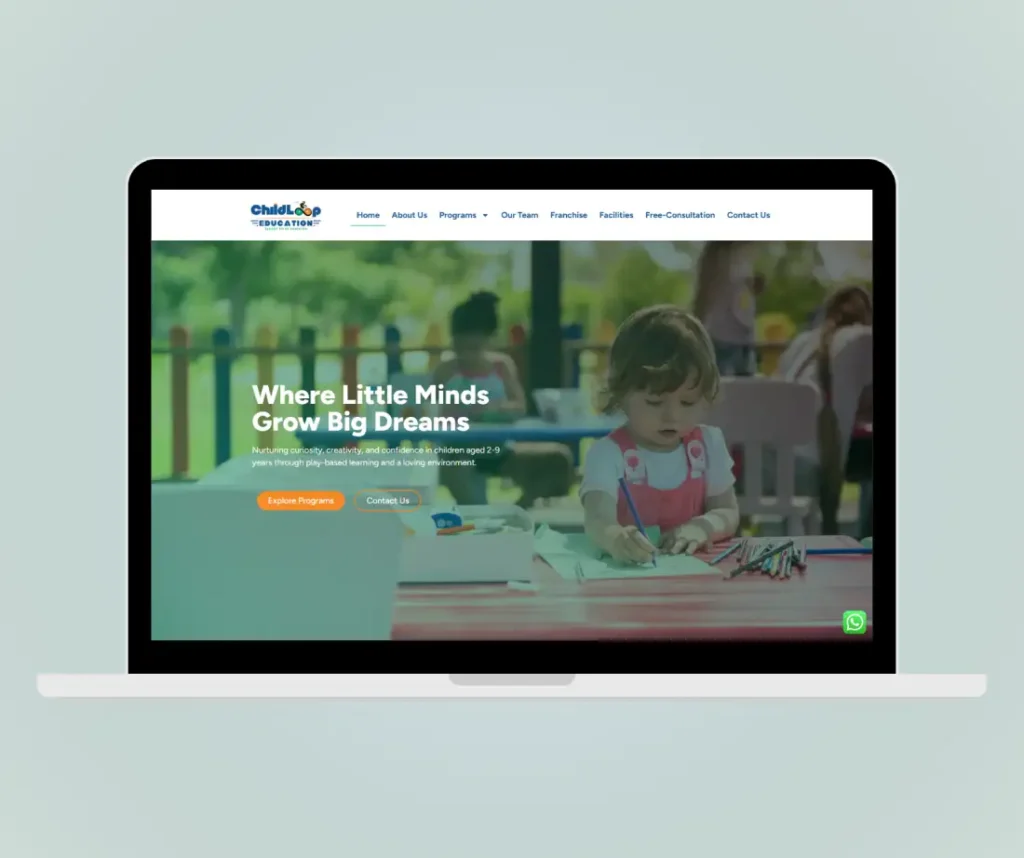 From Concept to Conversion- Childloop’s Website Success Story-1