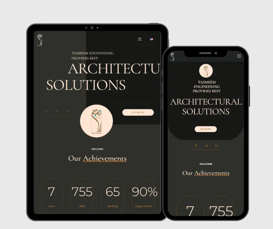Tasmeem Engineering Architecture Website Case Study By Standardtouch - 3