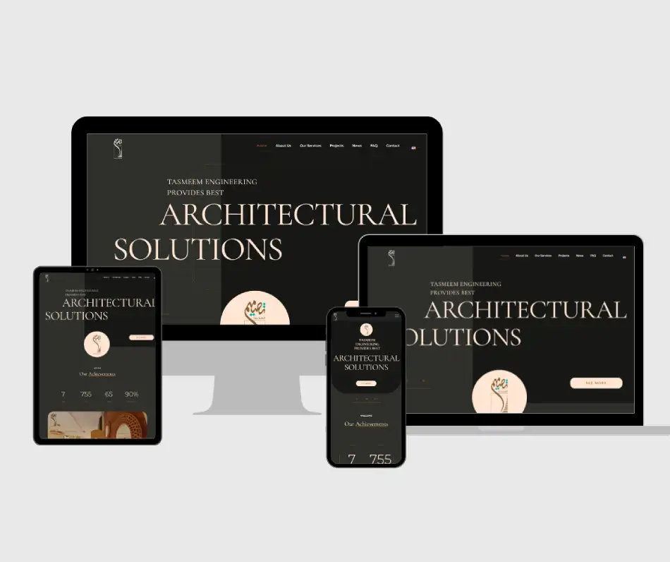 Tasmeem Engineering Architecture Website Case Study By Standardtouch - 6