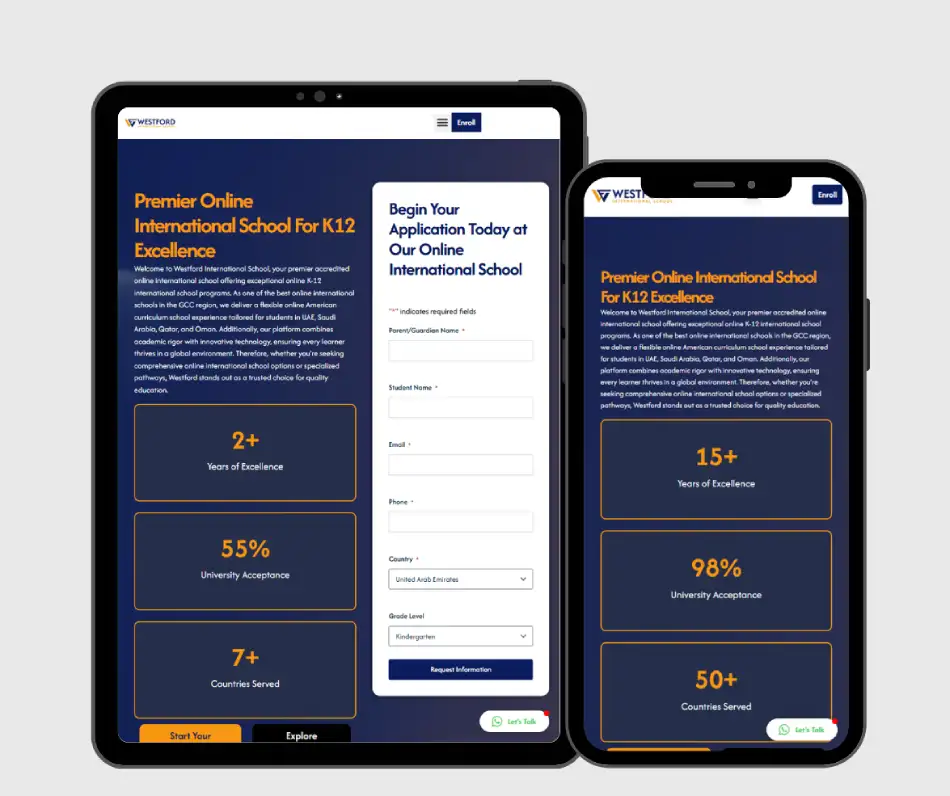 Westford International School — CASE STUDY 3