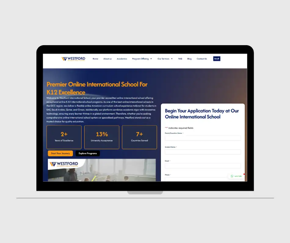 Westford International School — CASE STUDY 4