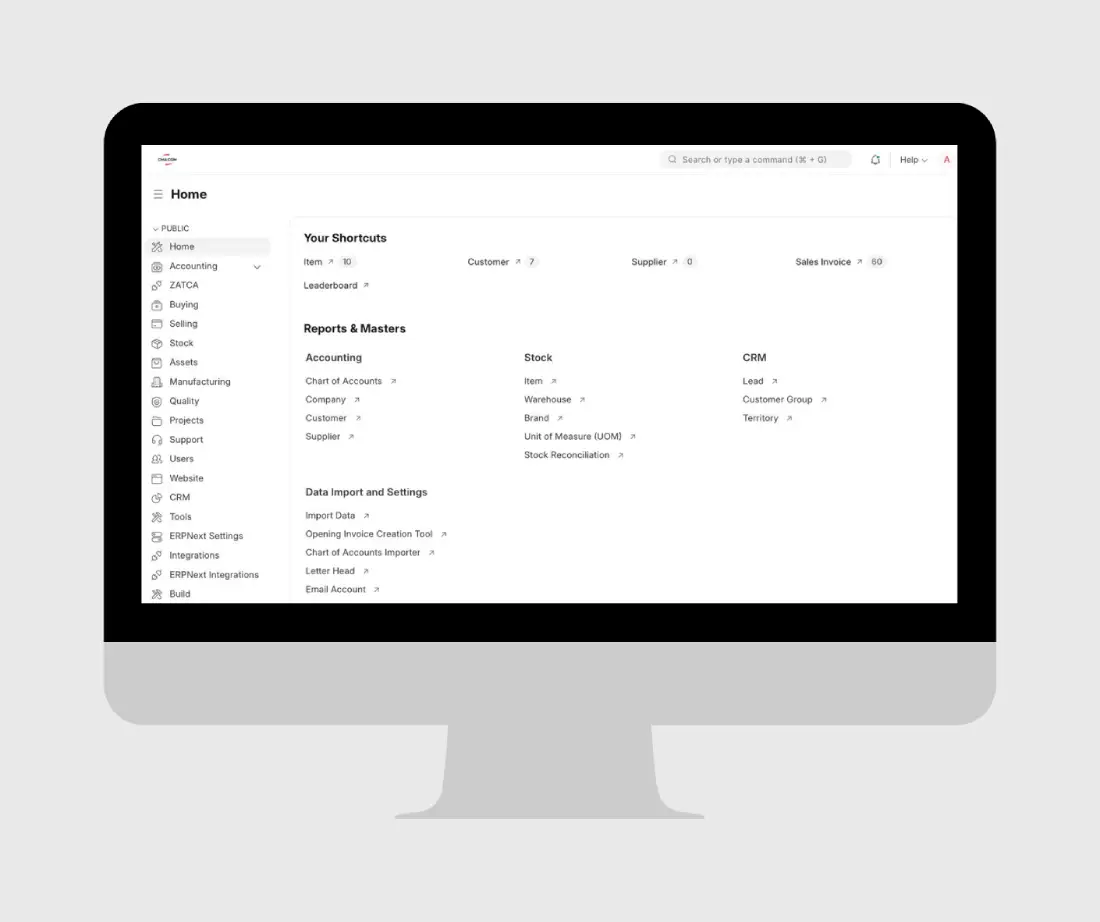CMA CGM ERPNext ZATCA Integration & Invoice Configuration — Case Study 4