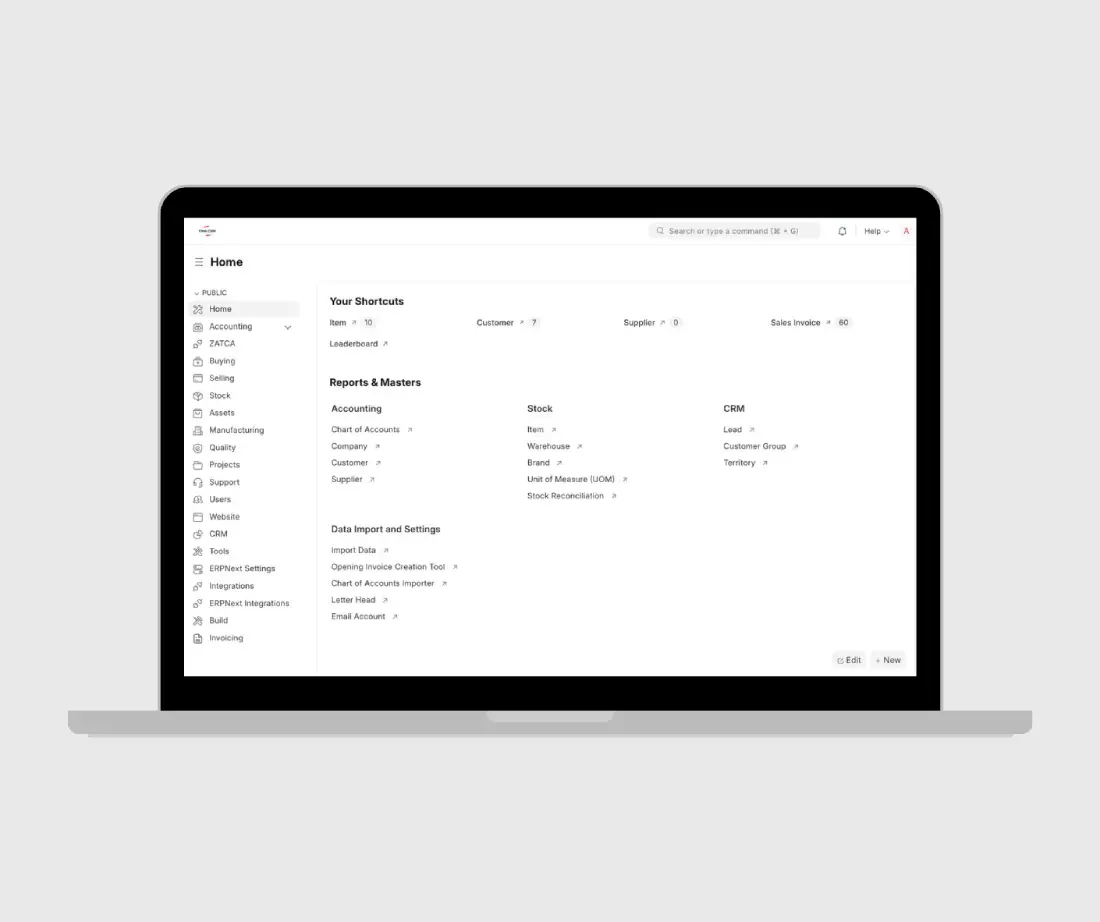 CMA CGM ERPNext ZATCA Integration & Invoice Configuration — Case Study 5