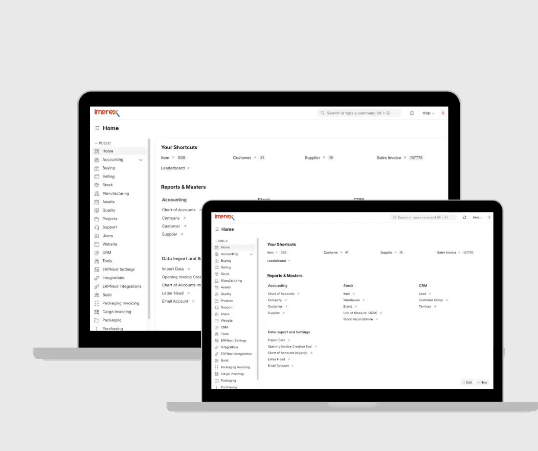 Imerex ERPNext Accounting, ZATCA Phase 2 & Cargo Integration — Case Study 3