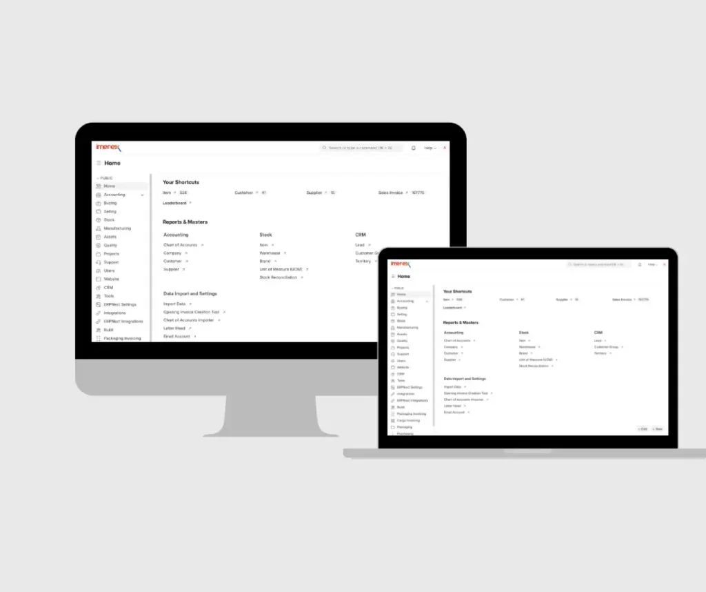 Imerex ERPNext Accounting, ZATCA Phase 2 & Cargo Integration — Case Study 6