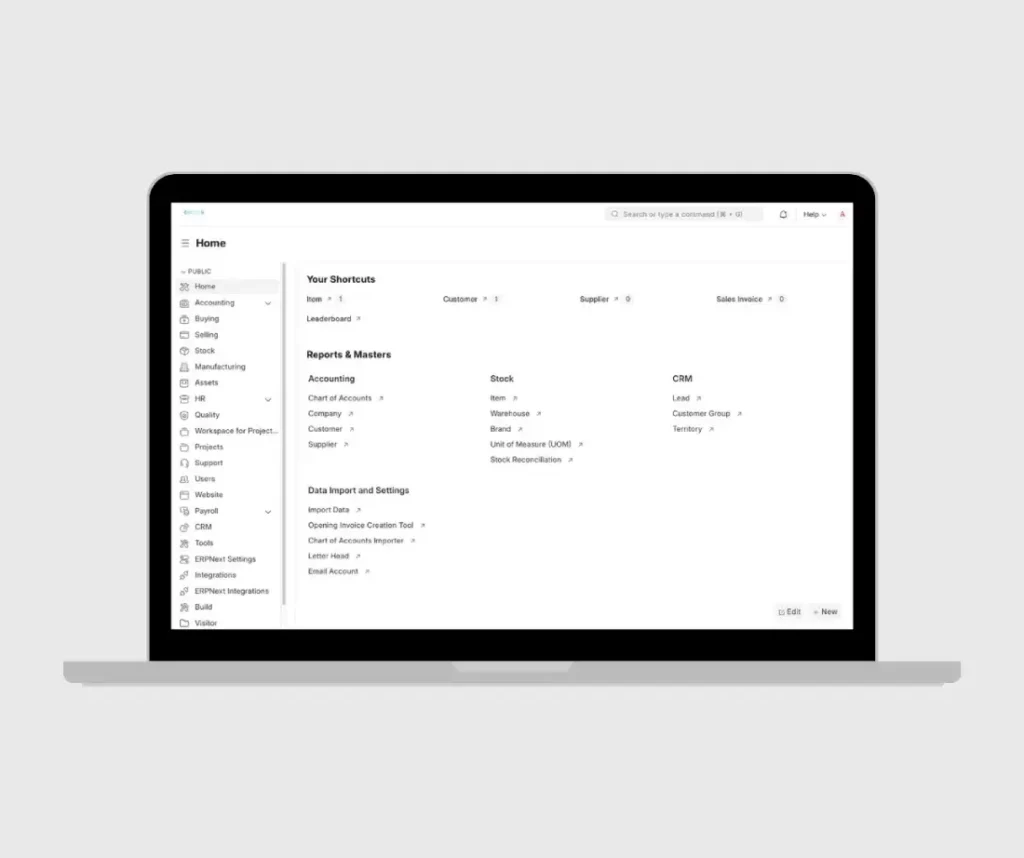 SBK Reston ERPNext Project Management Module Implementation & Customization — Case Study 5