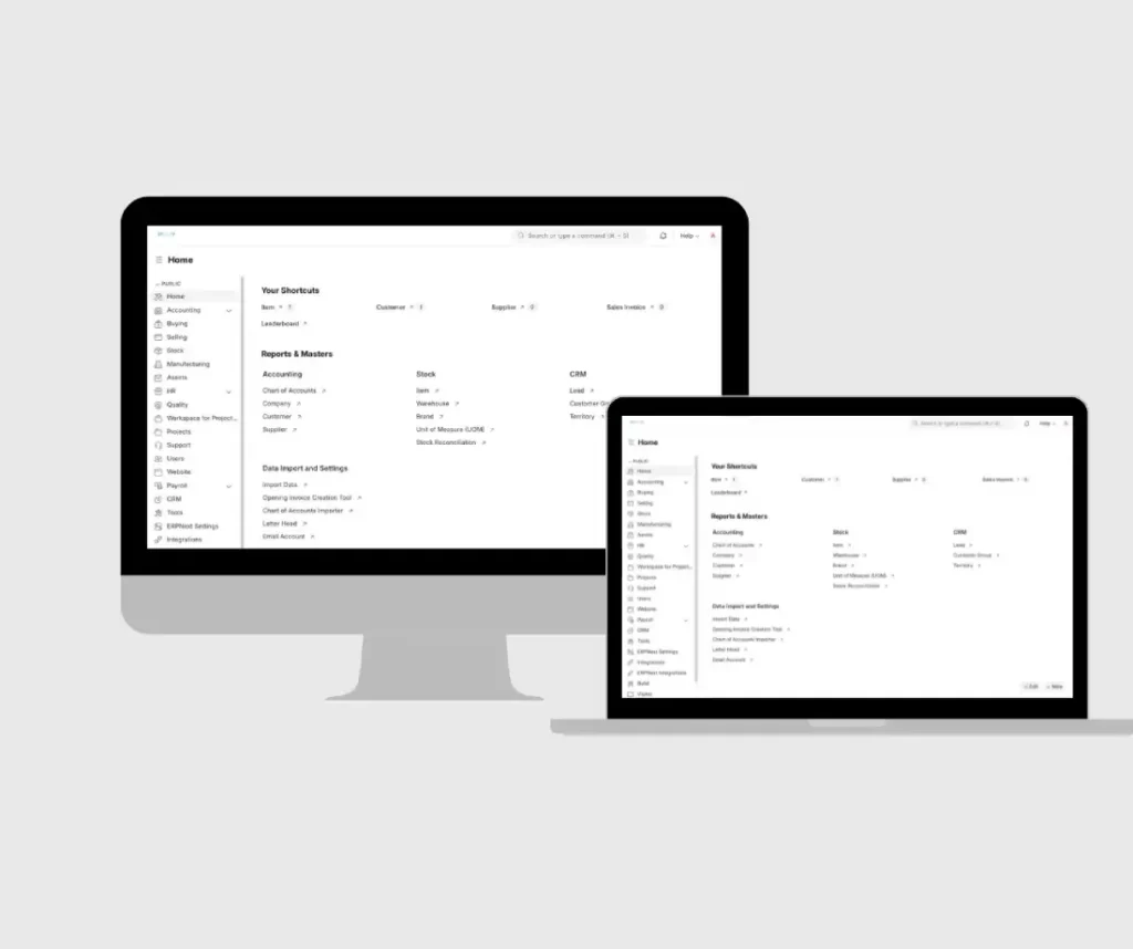 SBK Reston ERPNext Project Management Module Implementation & Customization — Case Study 6
