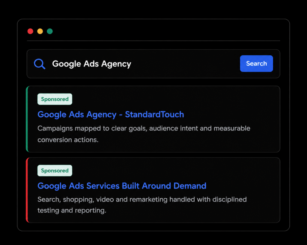 Google Ads Agency providing Google Ads Services and Google Ads Management through a Google Ads Expert and PPC Agency