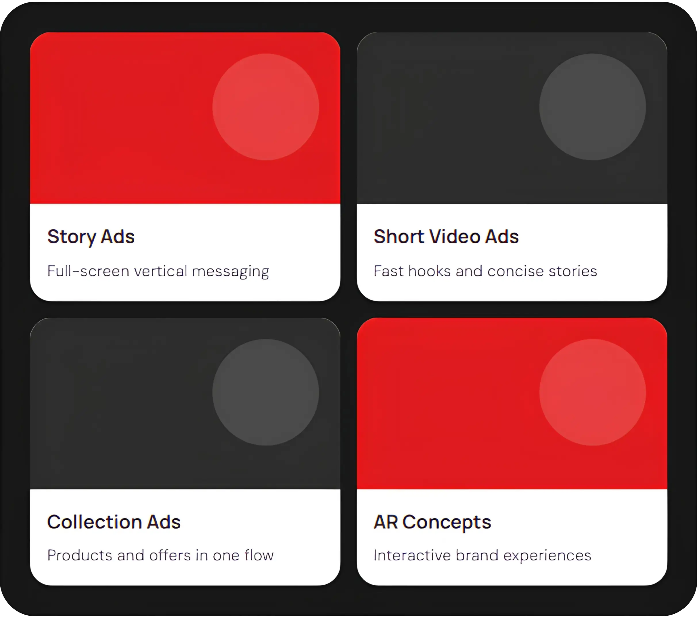 Creative built for Snapchat image