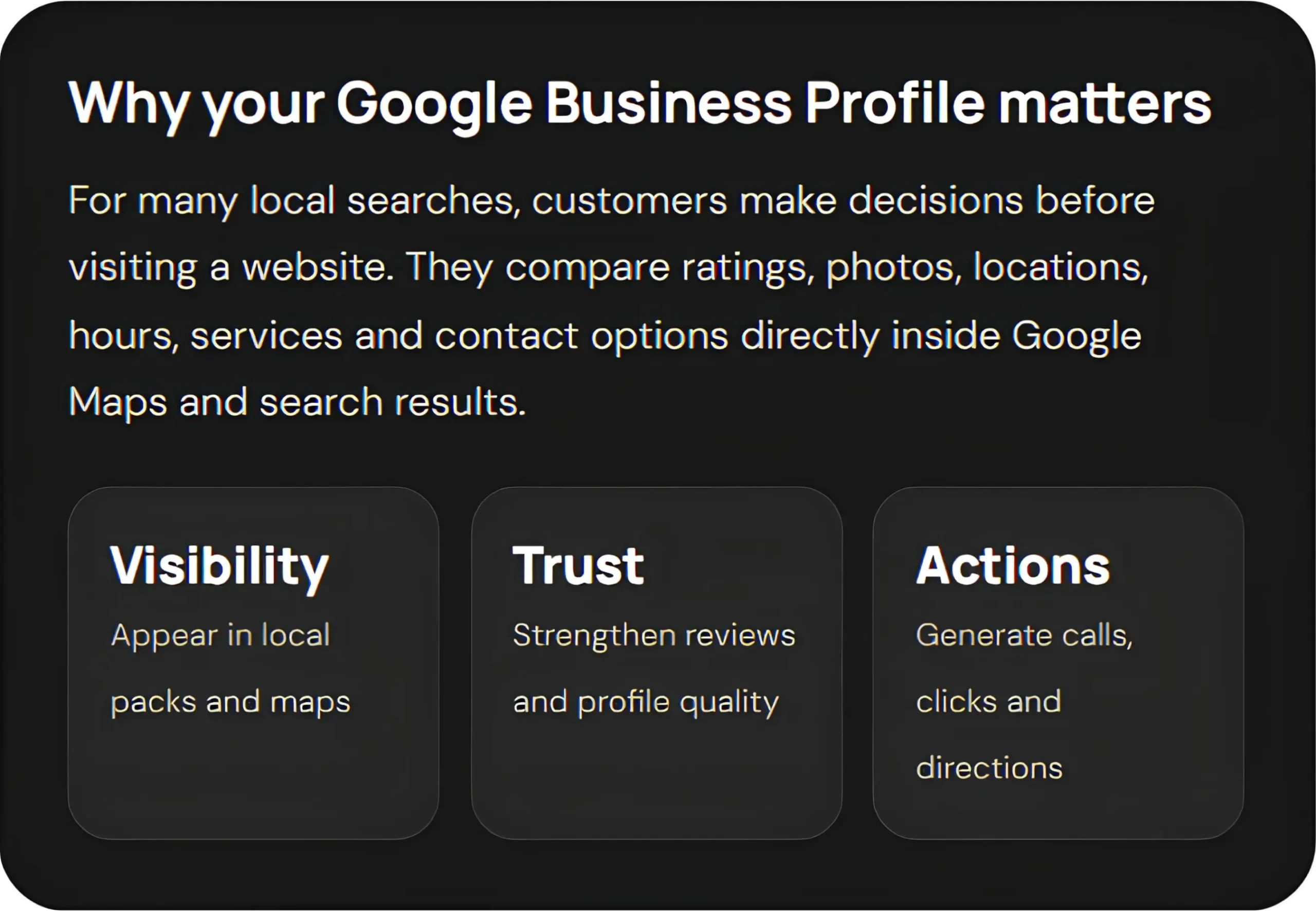 More than a business listing